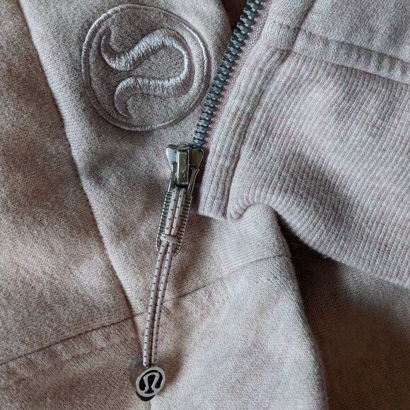 Lululemon Scuba Hoodie Cotton Fleece 8 Pink - Picture 5 of 8
